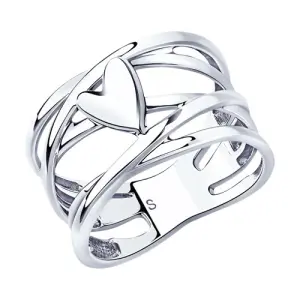 Кольцо Sokolov и Diamant серебро 94013050 (Sokolov и Diamant, Россия)