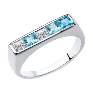 Кольцо Sokolov и Diamant серебро 94013104 (Sokolov и Diamant, Россия)