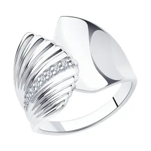 Кольцо Sokolov и Diamant серебро 94013195 (Sokolov и Diamant, Россия)
