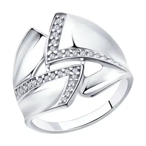 Кольцо Sokolov и Diamant серебро 94013202 (Sokolov и Diamant, Россия)