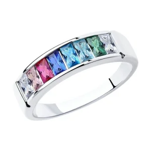 Кольцо Sokolov и Diamant серебро 94013255 (Sokolov и Diamant, Россия)