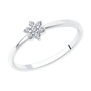 Кольцо Sokolov и Diamant серебро 94013297 (Sokolov и Diamant, Россия)