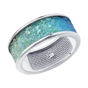 Кольцо Sokolov и Diamant серебро 94013460 (Sokolov и Diamant, Россия)