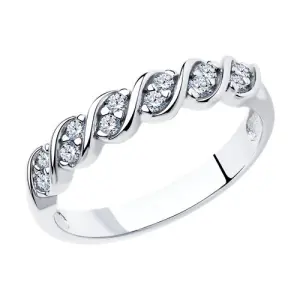 Кольцо Sokolov и Diamant серебро 94013515 (Sokolov и Diamant, Россия)