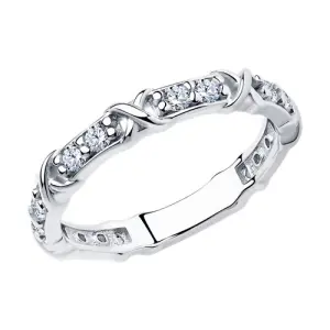 Кольцо Sokolov и Diamant серебро 94013516 (Sokolov и Diamant, Россия)