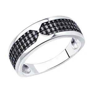Кольцо Sokolov и Diamant серебро 94013626 (Sokolov и Diamant, Россия)