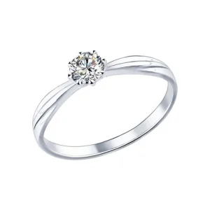 Кольцо Sokolov и Diamant серебро 94013641 (Sokolov и Diamant, Россия)