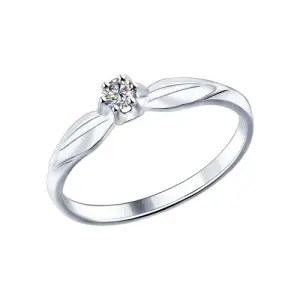 Кольцо Sokolov и Diamant серебро 94013643 (Sokolov и Diamant, Россия)
