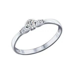Кольцо Sokolov и Diamant серебро 94013644 (Sokolov и Diamant, Россия)