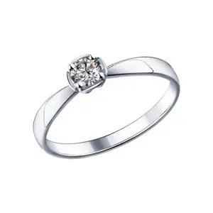 Кольцо Sokolov и Diamant серебро 94013647 (Sokolov и Diamant, Россия)