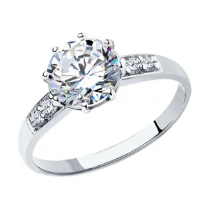 Кольцо Sokolov и Diamant серебро 94013649 (Sokolov и Diamant, Россия)