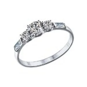 Кольцо Sokolov и Diamant серебро 94013651 (Sokolov и Diamant, Россия)