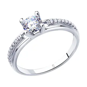 Кольцо Sokolov и Diamant серебро 94013668 (Sokolov и Diamant, Россия)