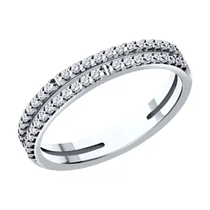 Кольцо Sokolov и Diamant серебро 94013686 (Sokolov и Diamant, Россия)