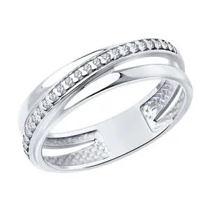 Кольцо Sokolov и Diamant серебро 94013717 (Sokolov и Diamant, Россия)