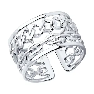 Кольцо Sokolov и Diamant серебро 94013725 (Sokolov и Diamant, Россия)