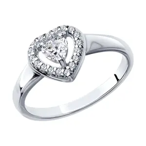 Кольцо Sokolov и Diamant серебро 94013736 (Sokolov и Diamant, Россия)