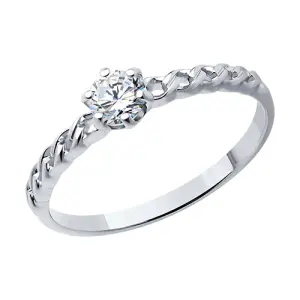 Кольцо Sokolov и Diamant серебро 94013752 (Sokolov и Diamant, Россия)