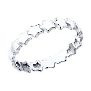 Кольцо Sokolov и Diamant серебро 94013753 (Sokolov и Diamant, Россия)