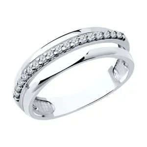Кольцо Sokolov и Diamant серебро 94013769 (Sokolov и Diamant, Россия)