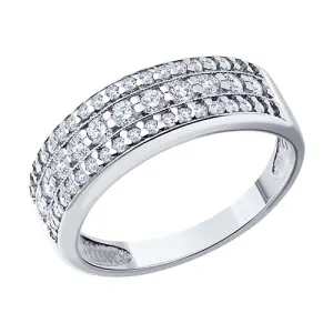 Кольцо Sokolov и Diamant серебро 94013820 (Sokolov и Diamant, Россия)
