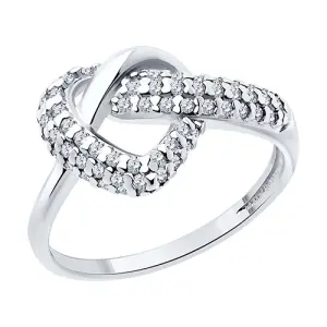 Кольцо Sokolov и Diamant серебро 94013840 (Sokolov и Diamant, Россия)