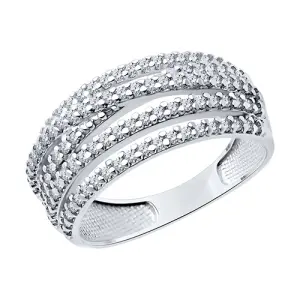 Кольцо Sokolov и Diamant серебро 94013846 (Sokolov и Diamant, Россия)