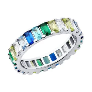 Кольцо  серебро 94014106 (Sokolov и Diamant, Россия)