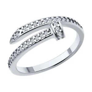 Кольцо Sokolov и Diamant серебро 94014199 (Sokolov и Diamant, Россия)