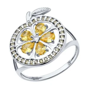 Кольцо Sokolov и Diamant серебро 94014213 (Sokolov и Diamant, Россия)