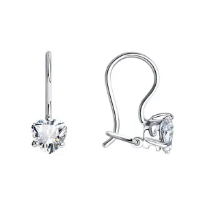 Серьги Sokolov и Diamant серебро 94020577 (Sokolov и Diamant, Россия)