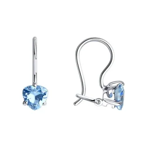 Серьги Sokolov и Diamant серебро 94020578 (Sokolov и Diamant, Россия)
