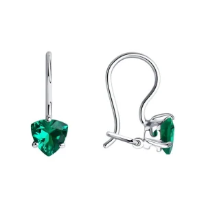 Серьги Sokolov и Diamant серебро 94020580 (Sokolov и Diamant, Россия)