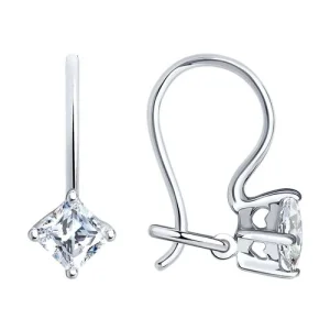 Серьги Sokolov и Diamant серебро 94020581 (Sokolov и Diamant, Россия)