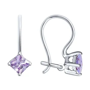Серьги Sokolov и Diamant серебро 94020584 (Sokolov и Diamant, Россия)