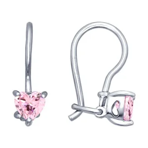 Серьги Sokolov и Diamant серебро 94020587 (Sokolov и Diamant, Россия)