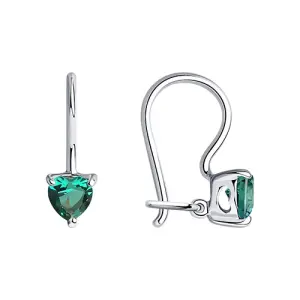 Серьги Sokolov и Diamant серебро 94020588 (Sokolov и Diamant, Россия)