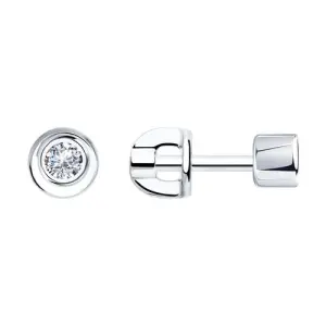 Серьги Sokolov и Diamant серебро 94021526 (Sokolov и Diamant, Россия)