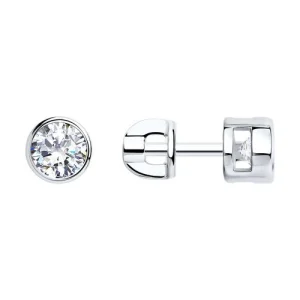 Серьги Sokolov и Diamant серебро 94021745 (Sokolov и Diamant, Россия)