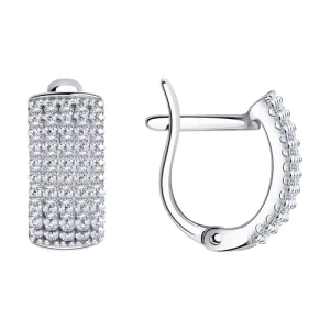 Серьги Sokolov и Diamant серебро 94021766 (Sokolov и Diamant, Россия)