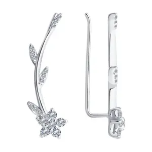 Серьги Sokolov и Diamant серебро 94021770 (Sokolov и Diamant, Россия)