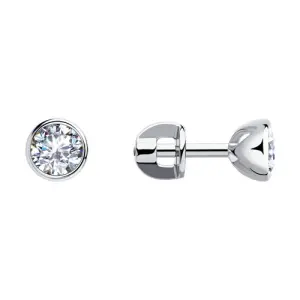 Серьги Sokolov и Diamant серебро 94021901 (Sokolov и Diamant, Россия)