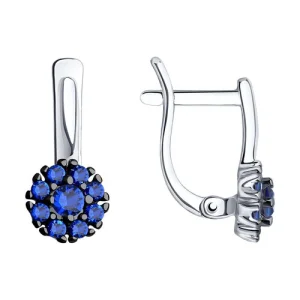 Серьги Sokolov и Diamant серебро 94021909 (Sokolov и Diamant, Россия)