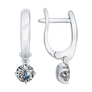 Серьги Sokolov и Diamant серебро 94021940 (Sokolov и Diamant, Россия)