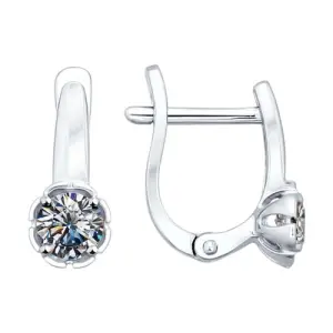 Серьги Sokolov и Diamant серебро 94021958 (Sokolov и Diamant, Россия)