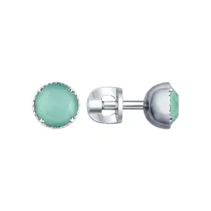 Серьги Sokolov и Diamant серебро 94022661 (Sokolov и Diamant, Россия)
