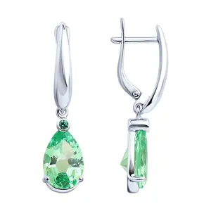 Серьги Sokolov и Diamant серебро 94023259 (Sokolov и Diamant, Россия)