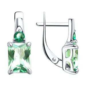 Серьги Sokolov и Diamant серебро 94023264 (Sokolov и Diamant, Россия)