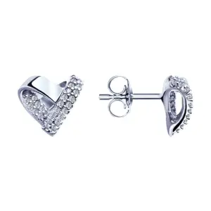 Серьги Sokolov и Diamant серебро 94023327 (Sokolov и Diamant, Россия)