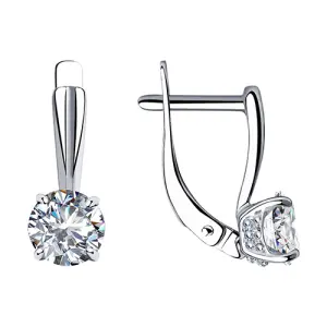 Серьги Sokolov и Diamant серебро 94023538 (Sokolov и Diamant, Россия)